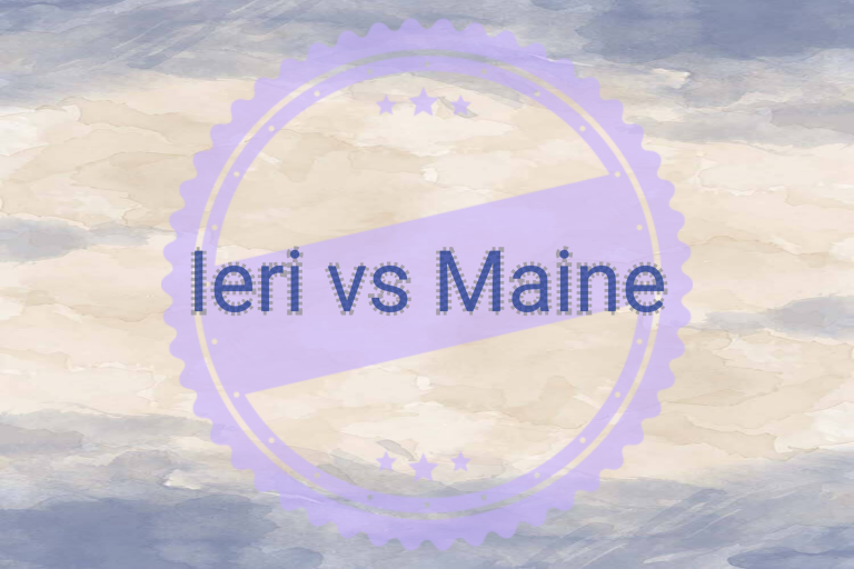 Ieri vs Maine