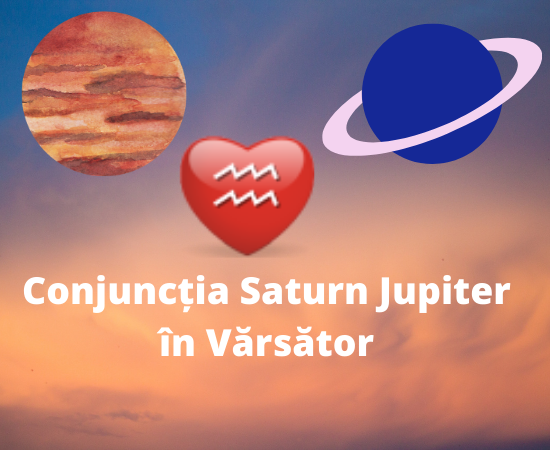 Conjuncția Saturn Jupiter în Vărsător
