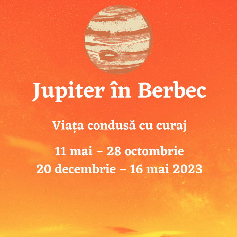 Jupiter în Berbec  2022-2023 – Viața condusă cu curaj